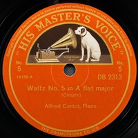 HMV : Cortot - Chopin Waltzes